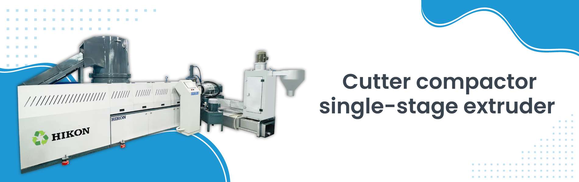 Cutter Compactor Single-Stage Extruder in Delhi
