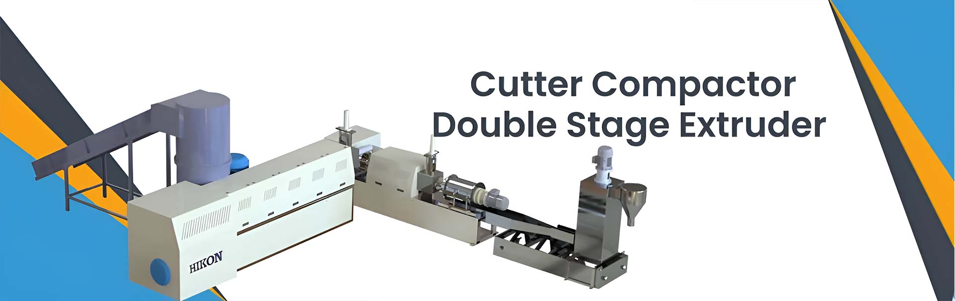 Cutter Compactor Double Stage Extruder Manufacturers in Delhi