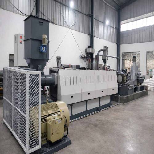 Single Stage Extruder with DFC Extruder Machine with Vacuum Degassing System